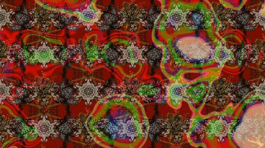 Doğal kozmetik ürünleri, parfüm, çiçekçi dükkanı için bahar ihalesi tasarımı. Paket kağıdı için en iyisi. Kahverengi ve kırmızı lale çiçekli Raster eskiz deseni. Karşılama ya da düğün geçmişi olarak kullanılabilir.