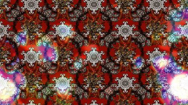 Arkaplan dokusu, duvar kağıdı, çiçek temalı renkler. Soyut etnik raster çizim kalıbı. Kabile sanatı boho baskısı, klasik çiçek arkaplanı.