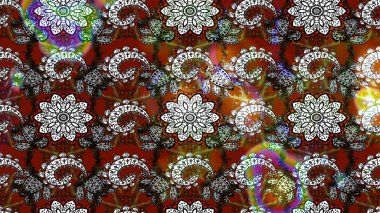 Düz Çiçek Elementleri Tasarımı. Sketch Colour Spring Theme eskiz kalıbı. Sevimli çiçek raster deseni. Renkli çiçekler.