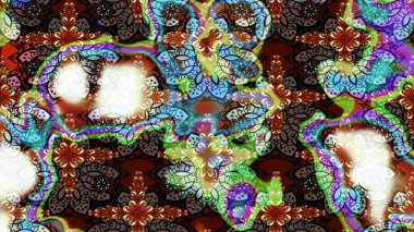 Renkli çiçekler. Küçük çiçekte sevimli çiçek deseni var..