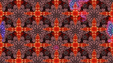 Çiçekli el çizimi çizimi deseni. Modern gösterişli arka plan duvar kâğıdı illüstrasyonları, klasik çizgiler, desenli çiçekler, çiçekli süsler..