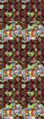 Çiçeğin suluboya çizimlerinin mükemmel deseni. Suluboya çizim kalıbı. Moda baskısı. Eski model. Dekorasyon ve tasarım için güzel desen.