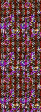 Dekorasyon ve tasarım için güzel bir desen. Moda baskısı. Suluboya çizim kalıbı. Eski model. Çiçeğin suluboya çizimlerinin mükemmel deseni. Raster illüstrasyonu.