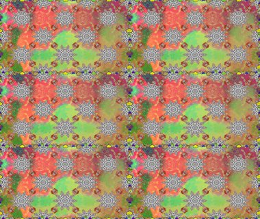 Yumuşak, bahar çiçekli arka plan. Gri ve yeşil renkli çiçekler. Raster çiçek desenli ve çiçekli..