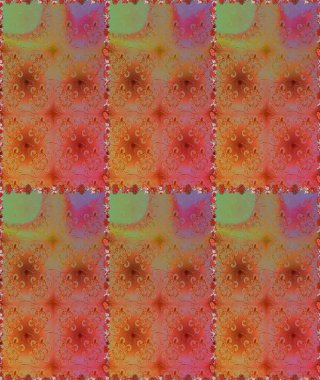 Üst manzara, yumuşak kahverengi ve turuncu renkli. Sevgililer günü ve tebrik kartı konsepti için şık bir davetiye. Çiçek kompozisyonu, el boyası, hassas şablon. Manzaralı çiçek deseni.