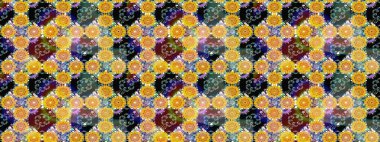 Raster illüstrasyonu. Doğum günü kartı ya da düğün davetiyesi. Çiçek arkaplan. Sarı renklerde. Çiçekli tebrik kartı. Suluboya çiçek buketi.