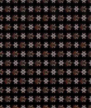 Gömlek, arka plan modelini çiz. Siyah renkli çiçekler. Tropik çiçekler.