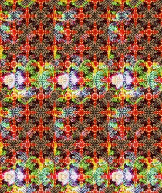 Üst manzara, yumuşak stil. Çiçek kompozisyonu, el boyası, hassas şablon. Kırmızı renkte manzaralı çiçek deseni. Sevgililer günü ve tebrik kartı konsepti için şık bir davet.