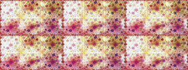 Raster Güzel kumaş deseni. Raster suluboya çiçek deseni, narin çiçekler, nötr ve bej çiçekler, tebrik kartı şablonu.