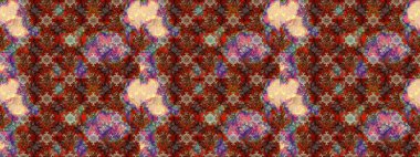 Kızılderili desenli desenli desenli şal deseni. Tekstil, tebrik kartı, boyama kitabı, telefon kılıfı baskısı için kullanılabilir. Raster Henna dövme stili. Etnik Mandala süsü.