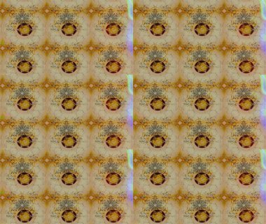 Raster Yumuşak kumaş deseni. Klasik taslak çizimi. Çiçekli bej çizim deseni. Raster çiçek izi..