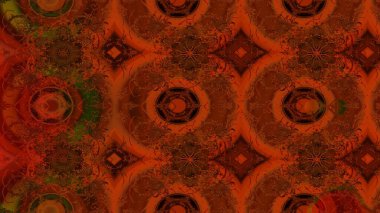 Küçük çiçekteki sevimli çiçek deseni. Raster illüstrasyonu. Çizim.