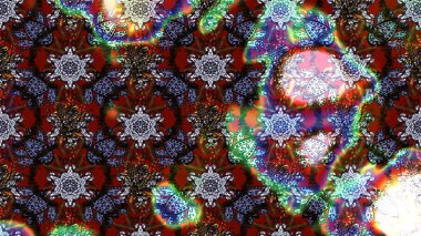 Renkli Yaz Temalı eskiz kalıbı. Modaya uygun kumaş deseni. Düz Çiçek Elementleri Tasarımı. Sevimli çiçek raster deseni.