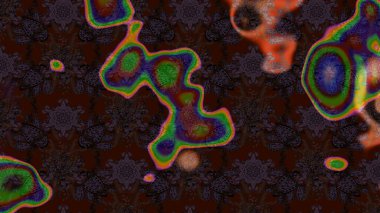 Çiçekli bahar çiçekleri. Moda baskıları için zarif bir şablon. Küçük renkli çiçekler. Motley illüstrasyonu. Küçük çiçekte şirin desenler.