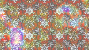 Suluboya çiçekli çiçek deseni. Raster illüstrasyonu. Renklerde güzel tekstil.