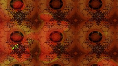 Küçük çiçekteki sevimli çiçek deseni. Renkli çiçekler. Raster illüstrasyonu.