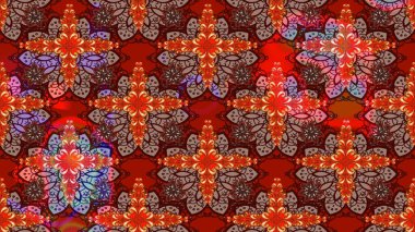 Küçük çiçekteki sevimli çiçek deseni. Renkli çiçekler.