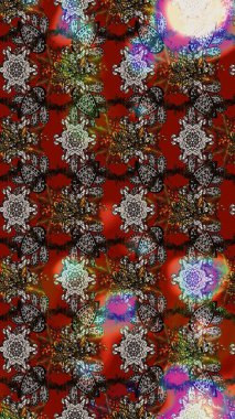 Çizim çiçek deseni duvar kağıdı, web sitesi arka planı, ambalaj kağıdı, davetiye, broşür, afiş veya web sitesi için kullanılabilir. Karalama elementleri. El çizimi Raster illüstrasyonu.