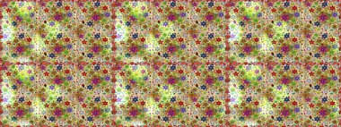 Çiçeklerle suluboya desenli çiçek deseni. Bej ve nötr renklerde güzel bir tekstil. Raster illüstrasyonu.