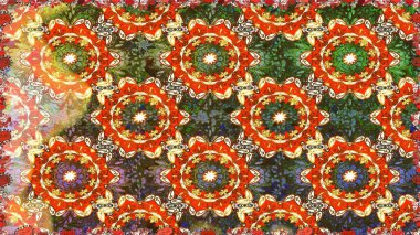 Kahverengi renklerde Raster altın deseni. Soyut duvar kâğıdı, ambalaj dekorasyonu. Kış sembolü, Mutlu Noeller, Mutlu yıllar 2019. Altın kar taneleri basit, pürüzsüz desen.