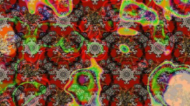 Düz Çiçek Elementleri Tasarımı. Sketch Colour Spring Theme eskiz kalıbı. Renkli çiçekler. Sevimli çiçek raster deseni.