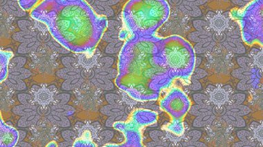 Renkli Bahar Teması eskiz kalıbı. Düz Çiçek Elementleri Tasarımı. Çiçek deseni. Raster çizimi. Güzel kumaş deseni..