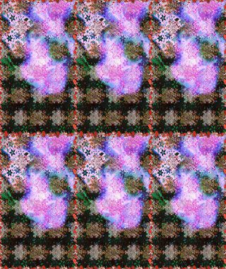 Raster Illustrasyon 'da moda olmayan çiçek deseni. Tarafsız ve gri renklerde çiçekler. Düz Çiçek Elementleri Tasarımı. Renkli Yaz Temalı Kusursuz Arkaplan.