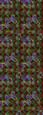 Doğa. Raster deseni. Çiçek arkaplan. - yeşil, kırmızı ve gri çiçekler. Çiçek kolajı. Çiçek kompozisyonu. Küçük çiçekte güzel desen var..