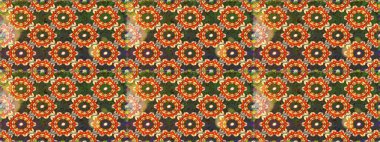 Lüks, kraliyet ve Viktorya dönemi konsepti. Süslü raster dekorasyonu. Kahverengi renklerde altın element. Eskimiş barok çiçekli, kahverengi yerine altın desenli..