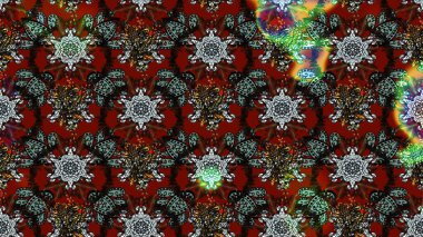 Düz Çiçek Elementleri Tasarımı. Raster illüstrasyonundaki çiçek desenli çizim. Renkli çiçekler. Renkli Bahar Teması çizim şablonu.