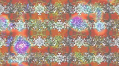 Renkli Bahar Teması eskiz kalıbı. Renkli çiçekler. Çiçekli çizim şekli. Düz Çiçek Elementleri Tasarımı.