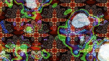 Renkli çiçekler. Renkli Bahar temalı eskiz modeli. Düz Çiçek Elementleri Tasarım Raster illüstrasyonu. Çiçekli çiçek deseni, suluboya..