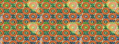 Raster altın pürüzsüz desen. Yeşil renklerde pürüzsüz desen. Kusursuz altın desenli bukleler. Doğu tarzında altın elementler arabesk.