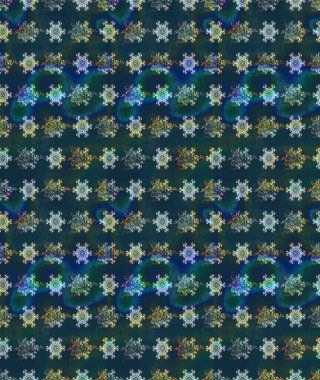 Küçük çaplı çiçeklerdeki basit şirin desenler. Tekstil veya kitap kapakları, imalat, duvar kağıtları, baskı, hediye paketi ve yapıştırma kitabı için çiçek eskizi geçmişi. Raster illüstrasyonu.