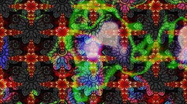 Siyah ve gri renkler üzerine çiçek desenli eskiz, el yapımı papatyalar, papatyalar. Tekrarlayan çiçek arkaplanı, zarif siyah ve gri çiçek duvar kağıdı.