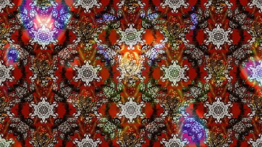 Küçük çiçekteki sevimli çiçek deseni. Renkli çiçekler.