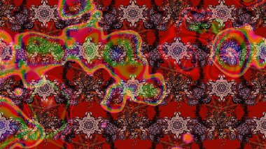 Raster illüstrasyonu. Şirin karalamalı çiçek desenli çizim. Eskiz tarzı renklerde. El yapımı çiçek ve bitki koleksiyonu. Raster illüstrasyonu.