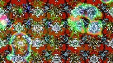 Renkli çiçekler. Küçük çiçekte sevimli çiçek deseni var..