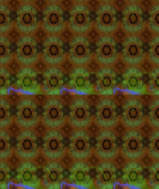 Çiçekli karalama şeklinde Raster çiçek deseni. Kahverengi renkli çiçekler. Yumuşak, bahar çiçekli arka plan.