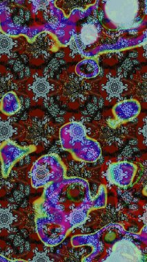 Renkli Yaz Temalı eskiz kalıbı. Düz Çiçek Elementleri Tasarımı. Raster çiçekli arka plan. Yazdır. Güzel kumaş deseni. Güzel çizim şekli..