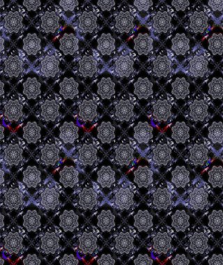 Raster illüstrasyonu. Küçük çiçekli şirin bir desen. Çiçek ve yapraklı çiçek deseni.