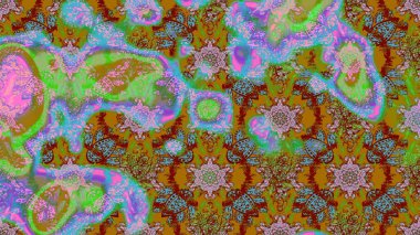 Eskiz arkaplan modeli. Raster illüstrasyonu. Suluboya, elle çizilmiş. Renkli yapraklı yabani çiçekler.