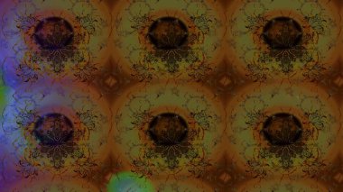 Raster illüstrasyonu. Çiçek ve yapraklı karalama şeklinde Raster çiçek deseni. Nazikçe, rengarenk bahar çiçekleri.