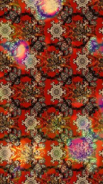 Düz Çiçek Elementleri Tasarımı. Raster Şirin kumaş deseni. Renkli Bahar Teması eskiz kalıbı. Eskiz klasiği.