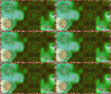 Flat Flower Elements Design. Raster Cute fabric pattern. Colour Spring Theme seamless pattern Background. Seamless vintage.