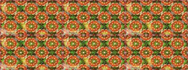 Kusursuz oryantal klasik altın desen. Kahverengi renklerde altın tekrarlayan elementler içeren Raster soyut arkaplanı.