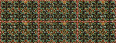 Kusursuz kıvırcık saçlar. Raster altın desen. Doğulu stil, altın elementlerle kahverengi renklerde altın desenli arabesk yapar..