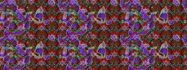 Çiçek kolajı. Doğa. Küçük çiçekte güzel bir desen var. - Kırmızı ve kahverengi çiçekler. Çiçek arkaplan. Çiçek kompozisyonu. Raster deseni.