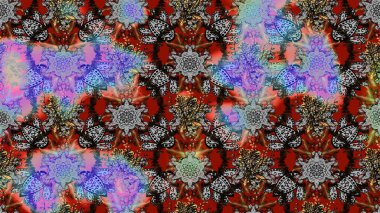 Özgürlük stili Millefleur 'lar. Taşralı şıklığı. Küçük yabani çiçeklerdeki halk modelini çiz. Tekstil, duvar kağıdı, kapaklar, yüzey, baskı, hediye paketi, hatıra defteri, dekupaj için çiçek çayırı arka planı.