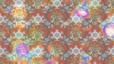 Tekstil, kumaş, kapaklar, duvar kağıtları, baskı, naylon, koleksiyon defteri, örgü, dekupaj için güzel bir eskiz. Oldukça eski bir besin torbası deseni, küçük, çiçekler. Millefleurlar.